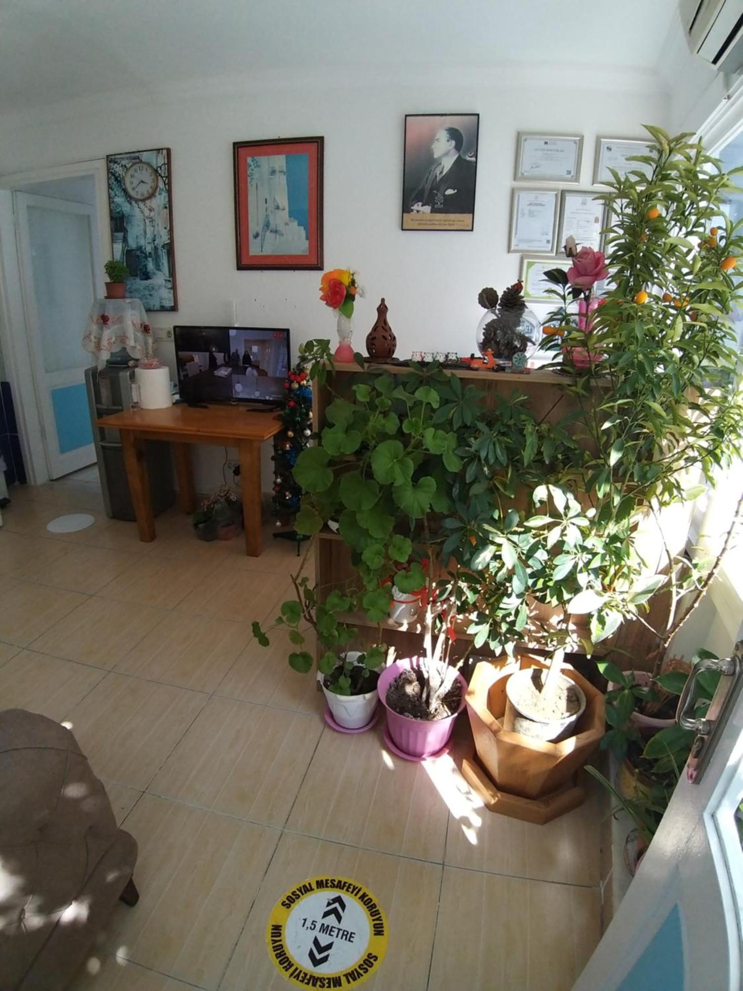 Beyaz Apart Pansiyon Cesme Bagian luar foto
